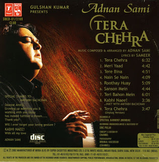 tera chera of adnan sami audio song download from songs pk